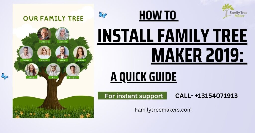 How to Install Family Tree Maker 2019